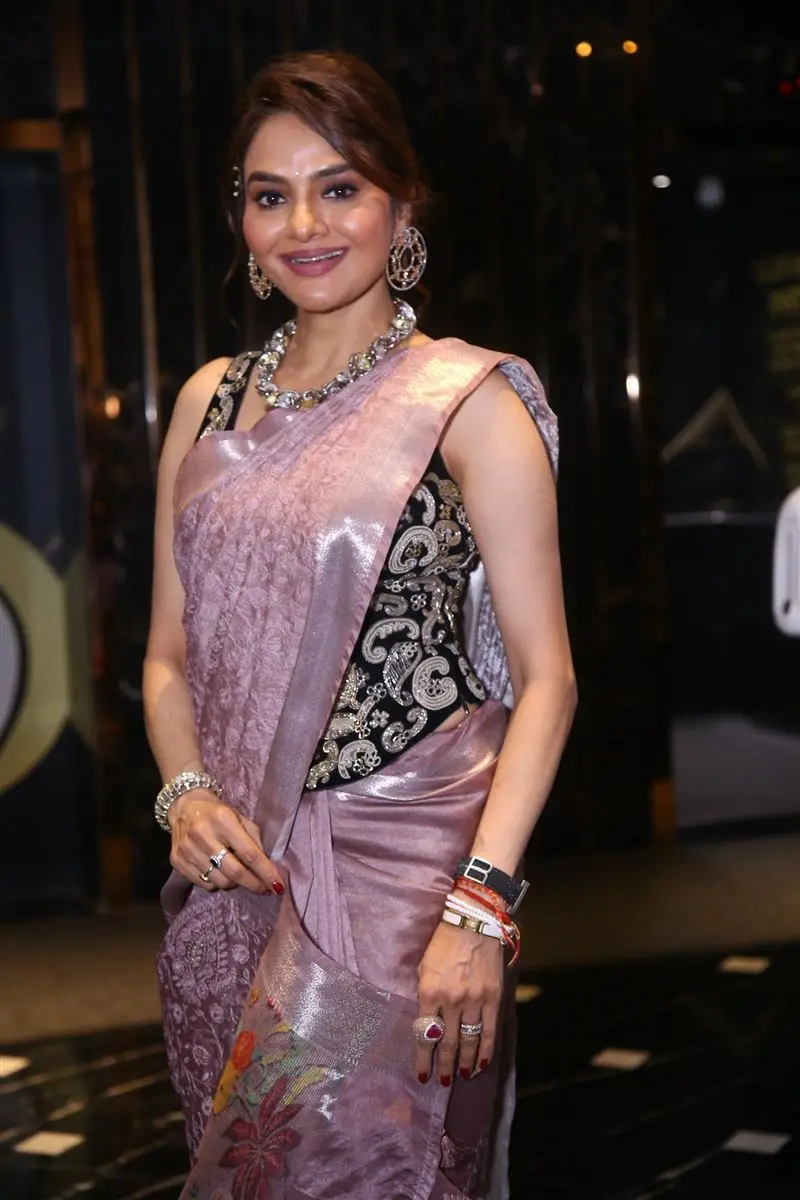 Telugu Actress Madhubala at Kannappa Movie Launch Event